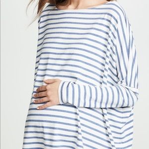 Hatch bateau maternity top